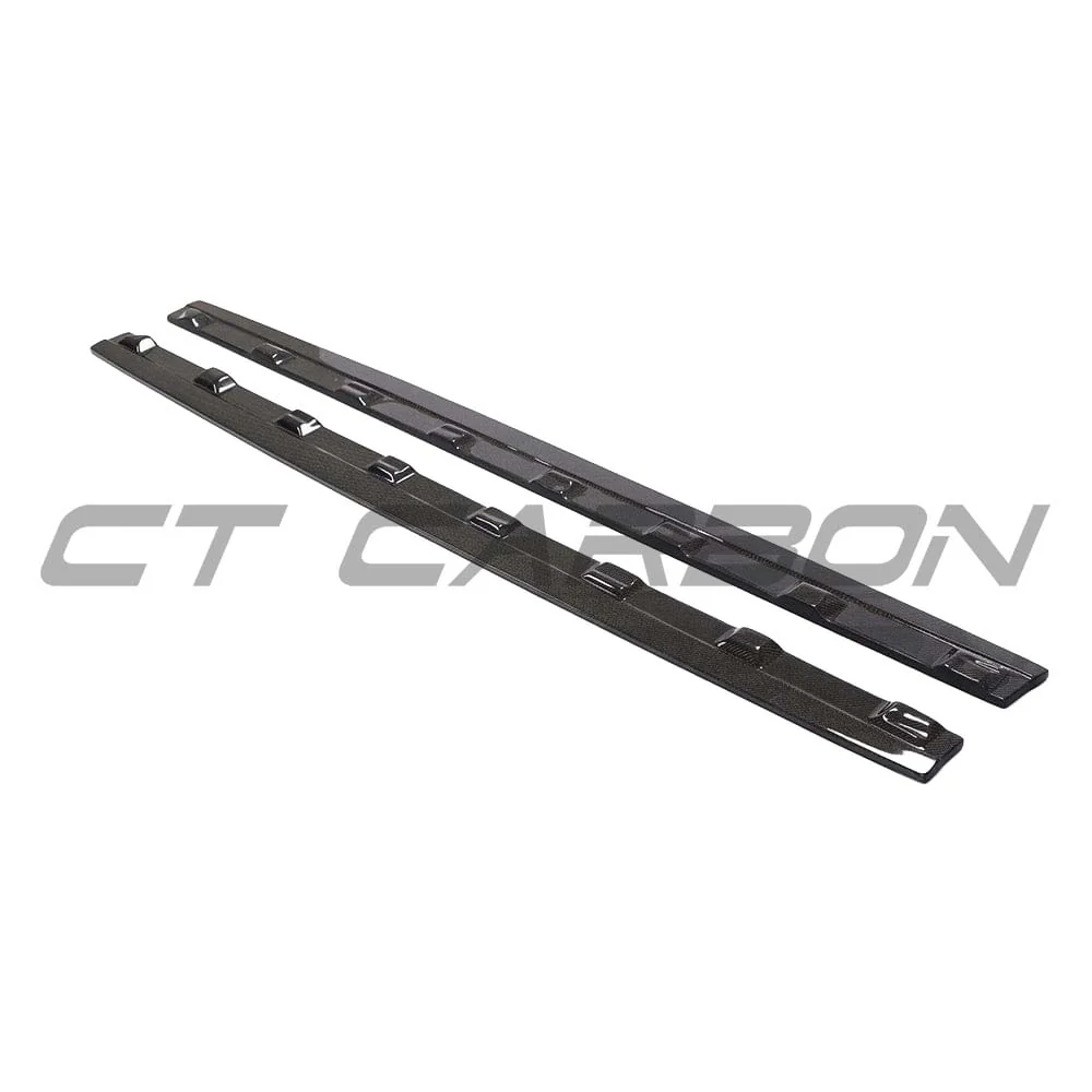 AUDI A3 8V FACELIFT CARBON FIBRE SIDE SKIRTS - Image 3