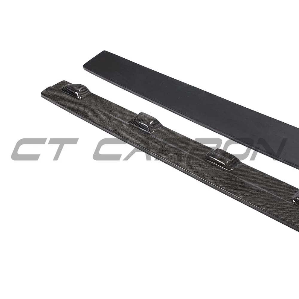 AUDI A3 8V FACELIFT CARBON FIBRE SIDE SKIRTS - Image 5