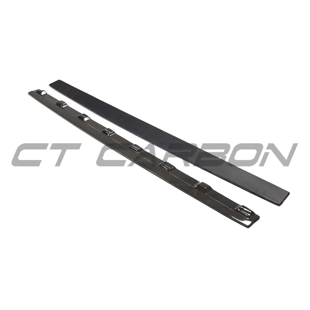 AUDI A3 8V FACELIFT CARBON FIBRE SIDE SKIRTS - Image 7