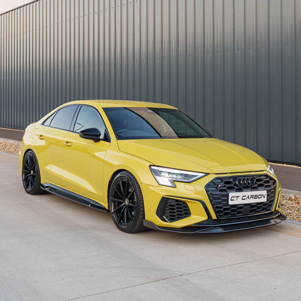 AUDI A3 S-LINE & S3 8Y 2020+ CARBON FIBRE SIDE SKIRTS - CT DESIGN - Image 5