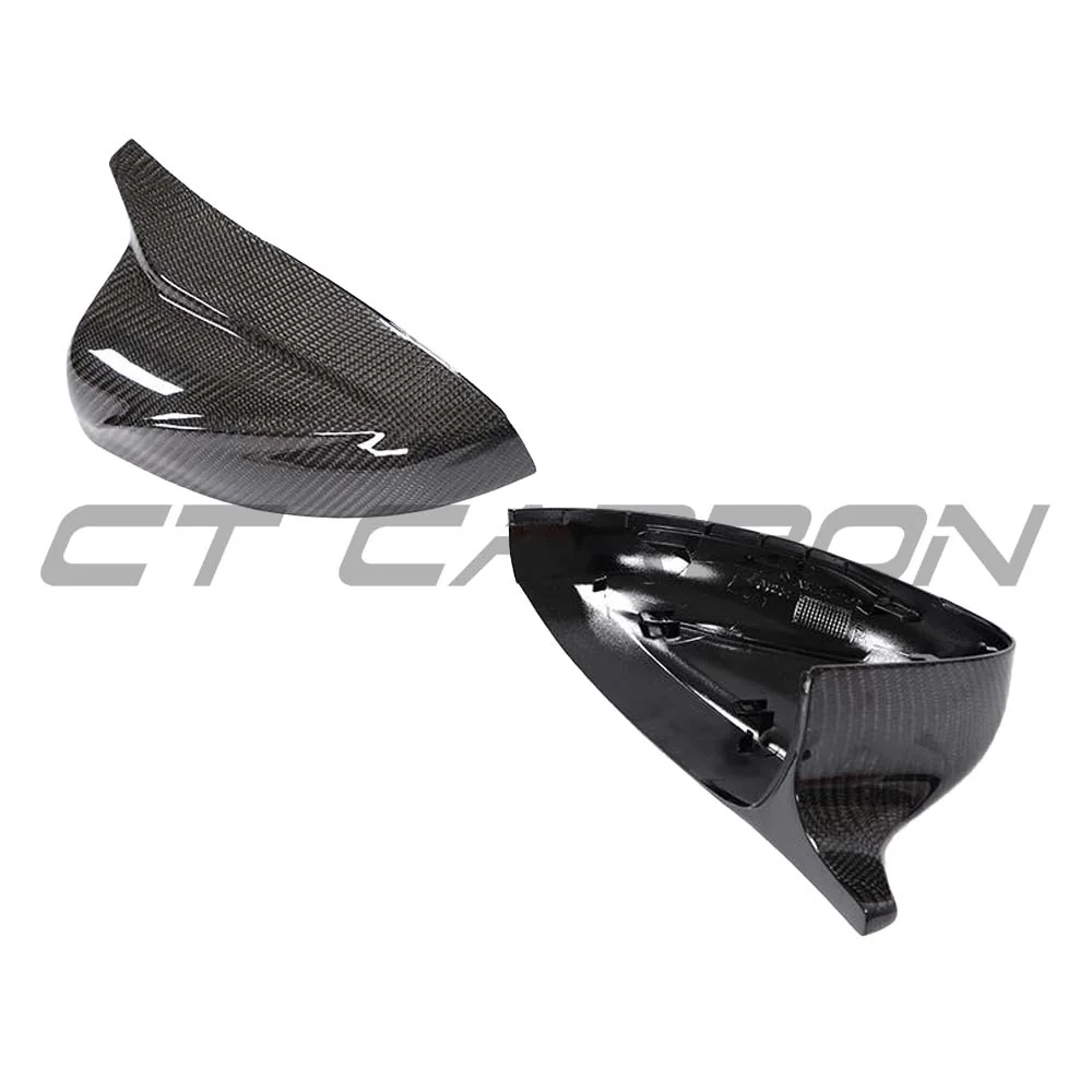 AUDI A3 S3 RS3 8V CARBON FIBRE MIRROR COVERS V2 - WITHOUT LANE ASSIST - Image 6