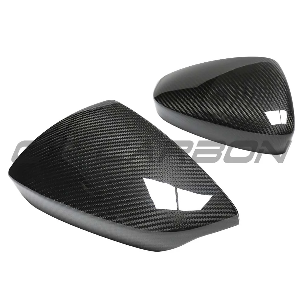 AUDI A3/S3/RS3 8Y 2022+ CARBON FIBRE MIRROR COVERS WITH LANE ASSIST - LHD - Image 4