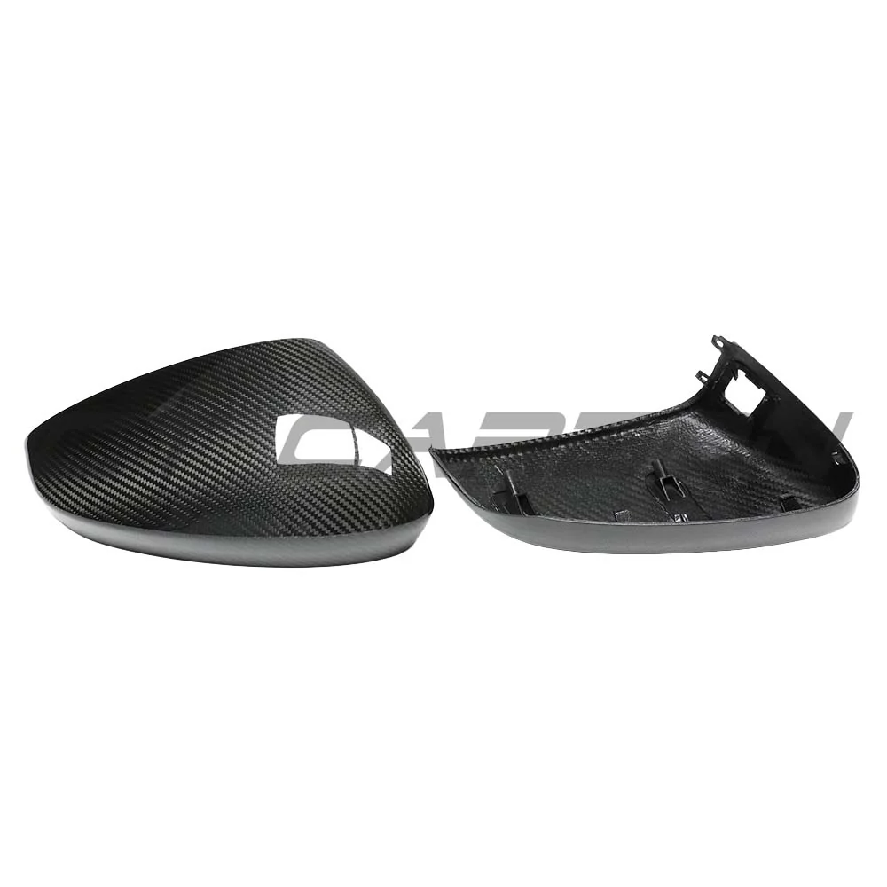 AUDI A3/S3/RS3 8Y 2022+ CARBON FIBRE MIRROR COVERS WITH LANE ASSIST - RHD - Image 2