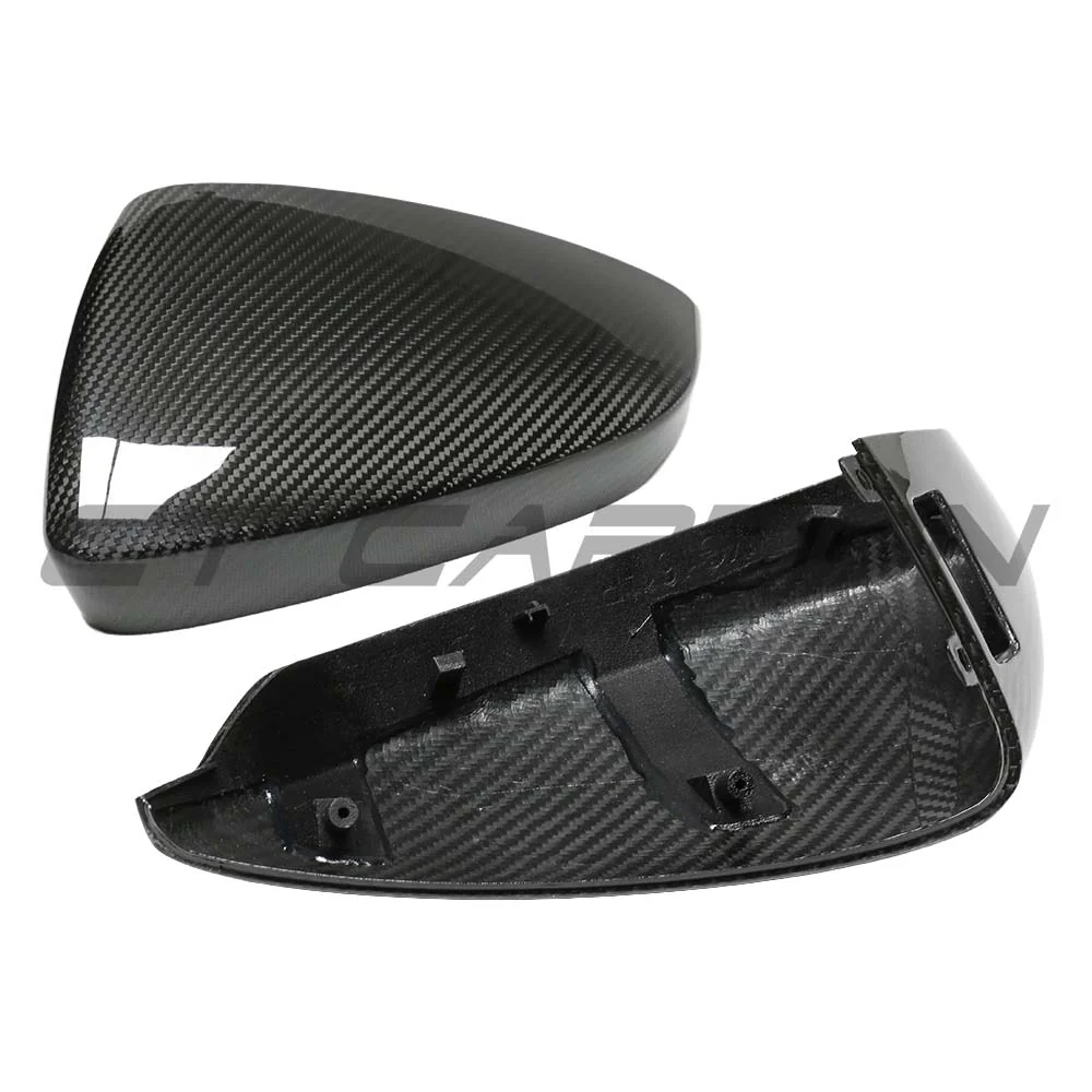 AUDI A3/S3/RS3 8Y 2022+ CARBON FIBRE MIRROR COVERS WITH LANE ASSIST - RHD - Image 6
