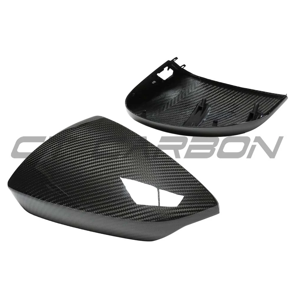 AUDI A3/S3/RS3 8Y 2022+ CARBON FIBRE MIRROR COVERS WITH LANE ASSIST - RHD - Image 8