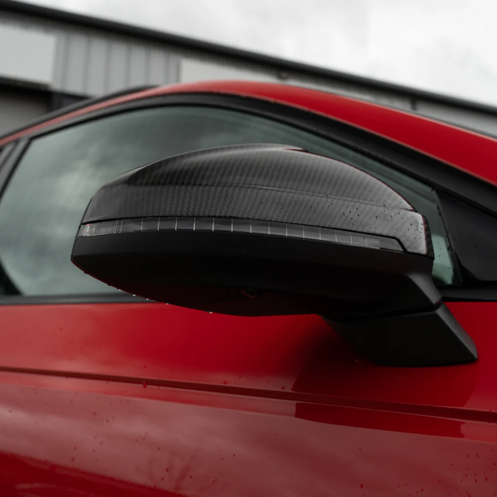 AUDI A4/S4/RS4/A5/S5/RS5 B9 2016-2025 PRE-PREG CARBON FIBRE MIRRORS - WITHOUT LANE ASSIST - Image 2
