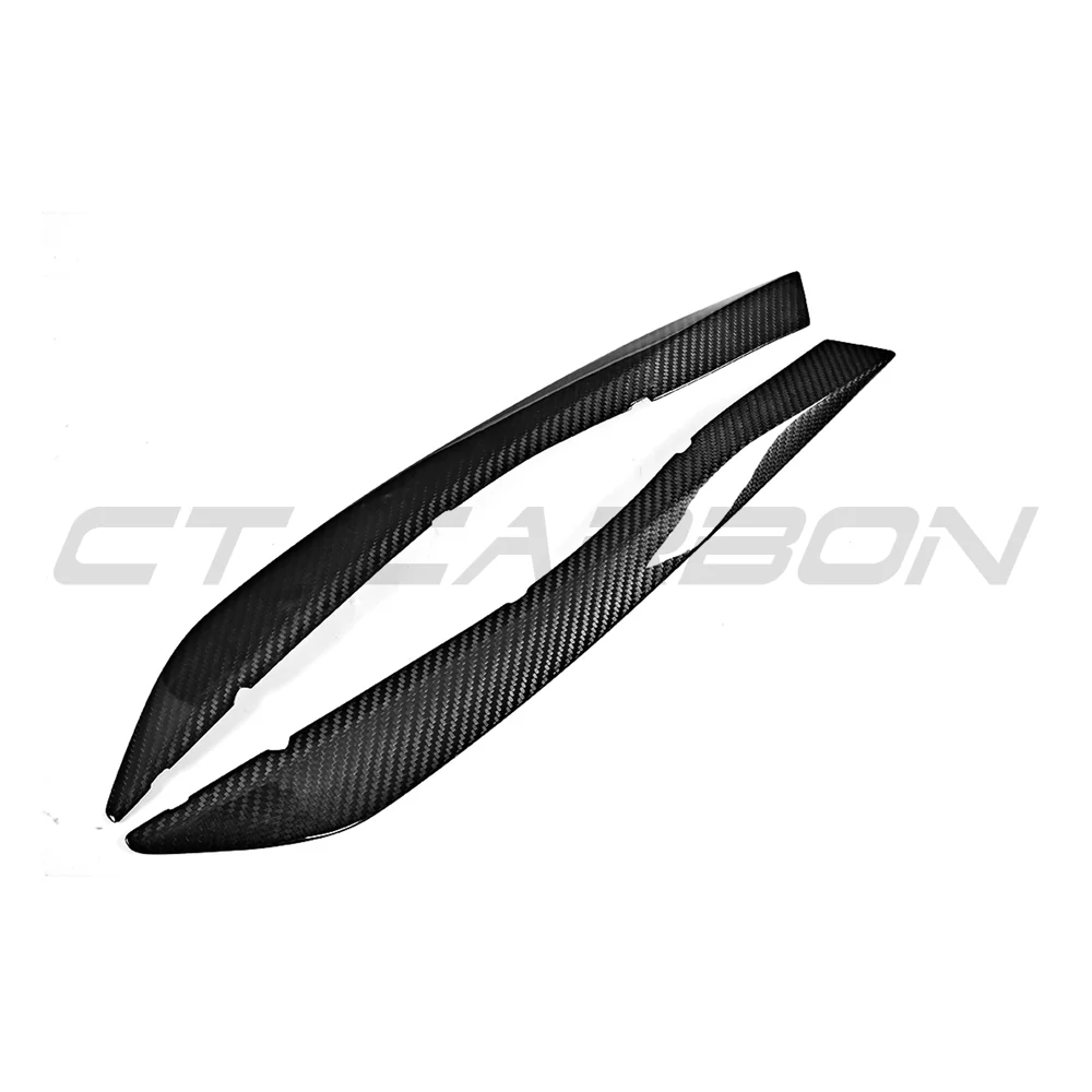 AUDI A5/S5/RS5 B9 COUPE 2016-2019 CARBON FIBRE HEADLIGHT EYEBROWS - Image 2
