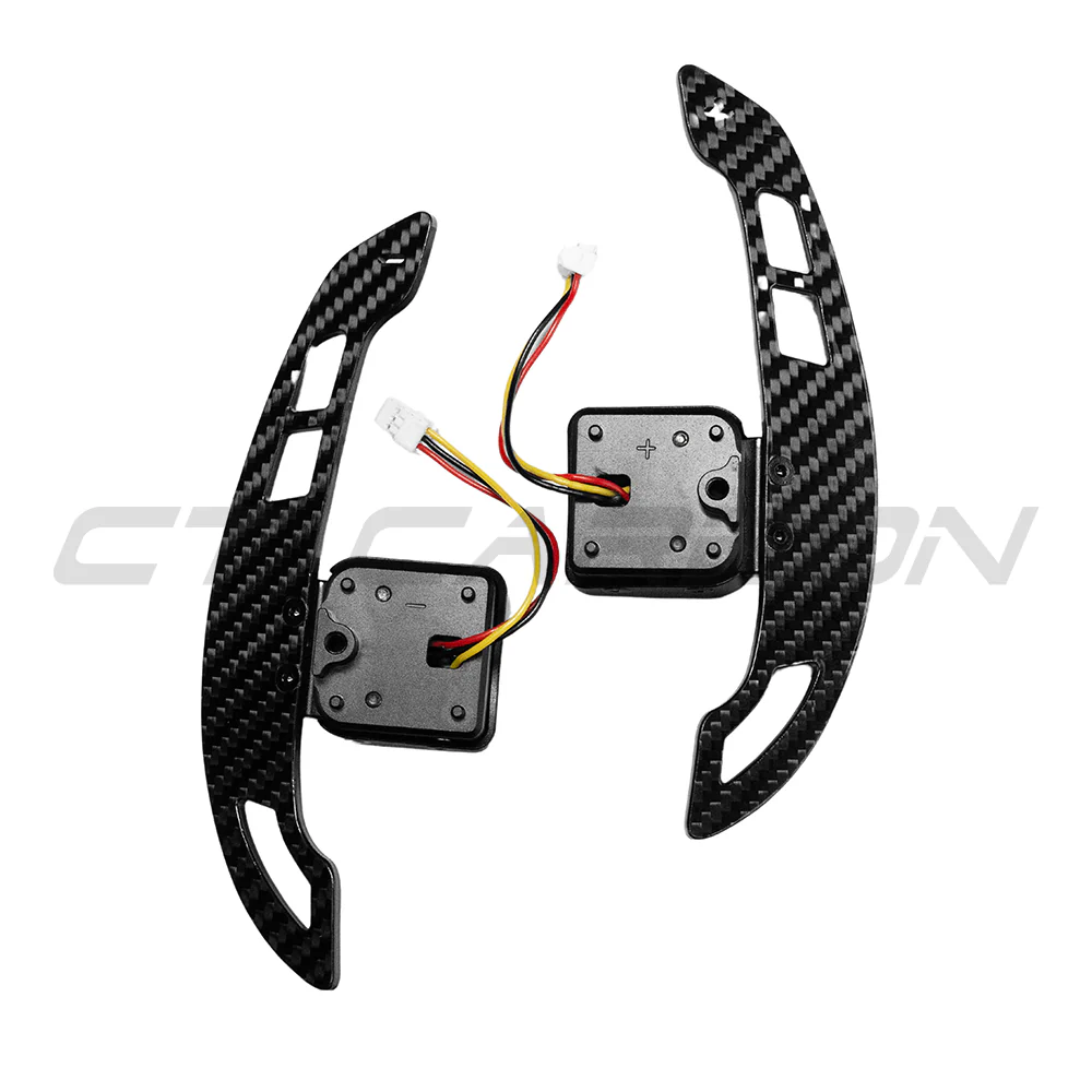 AUDI A6/A7/A8/RS6/RS7 MAGNETIC 2019+ CARBON FIBRE SHIFTER PADDLES - Image 4