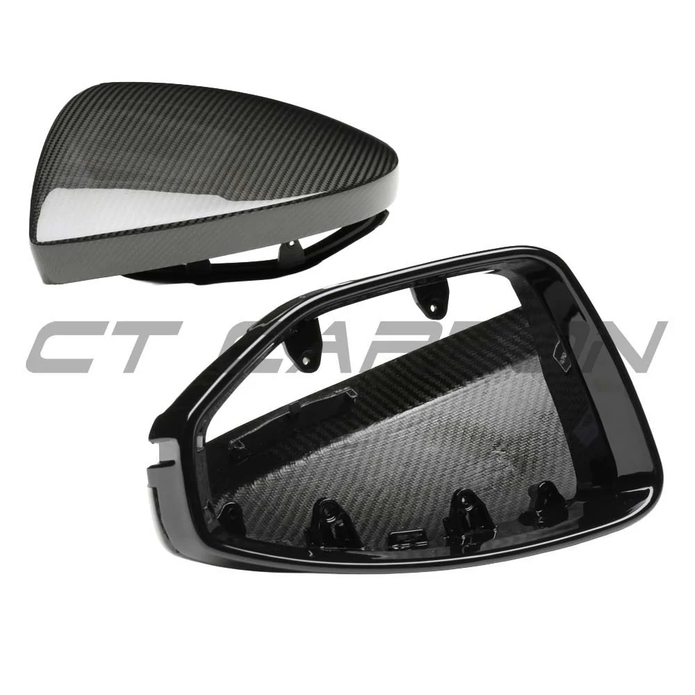 AUDI A6/S6/RS6 C8 2015-2025 CARBON FIBRE MIRRORS WITH LANE ASSIST - LHD - Image 10