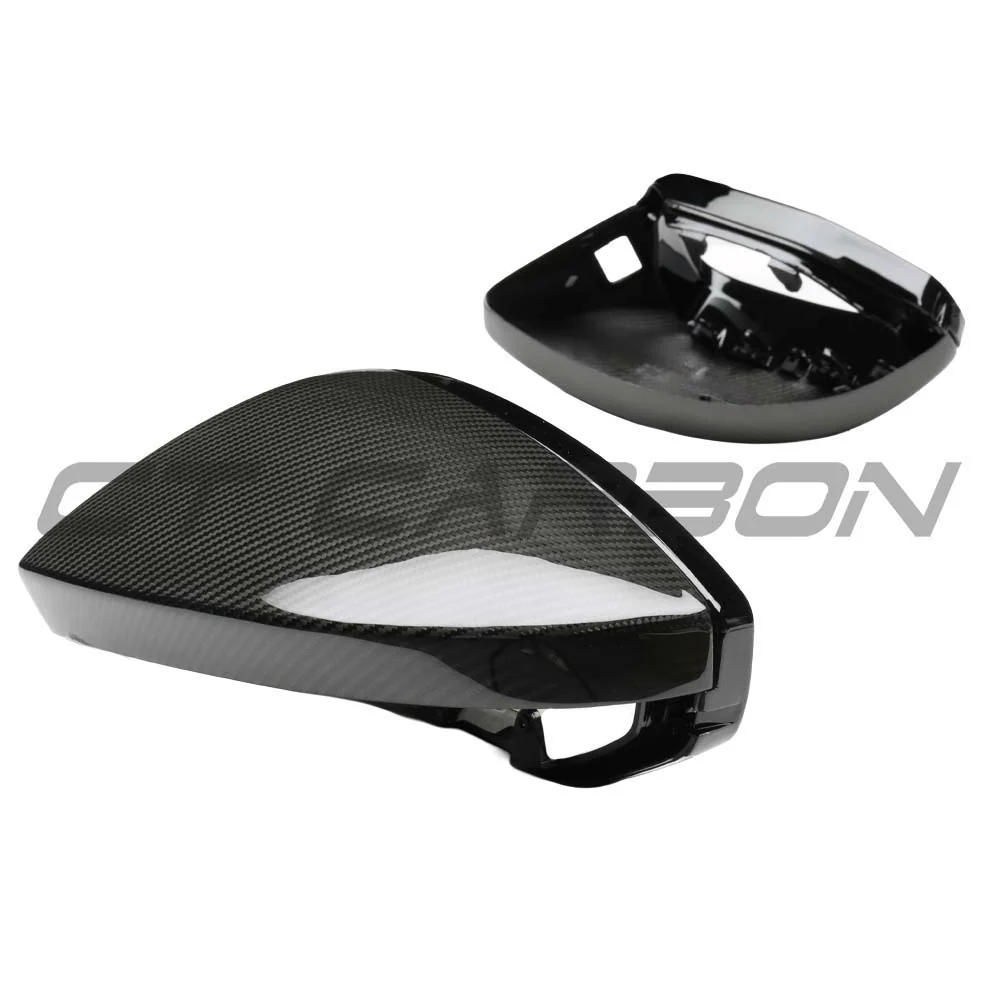 AUDI A6/S6/RS6 C8 2015-2025 CARBON FIBRE MIRRORS WITH LANE ASSIST - LHD - Image 2