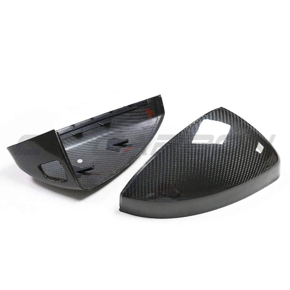 AUDI R8/TT 2014-2024 CARBON FIBRE MIRRORS - WITH LANE ASSIST - Image 3