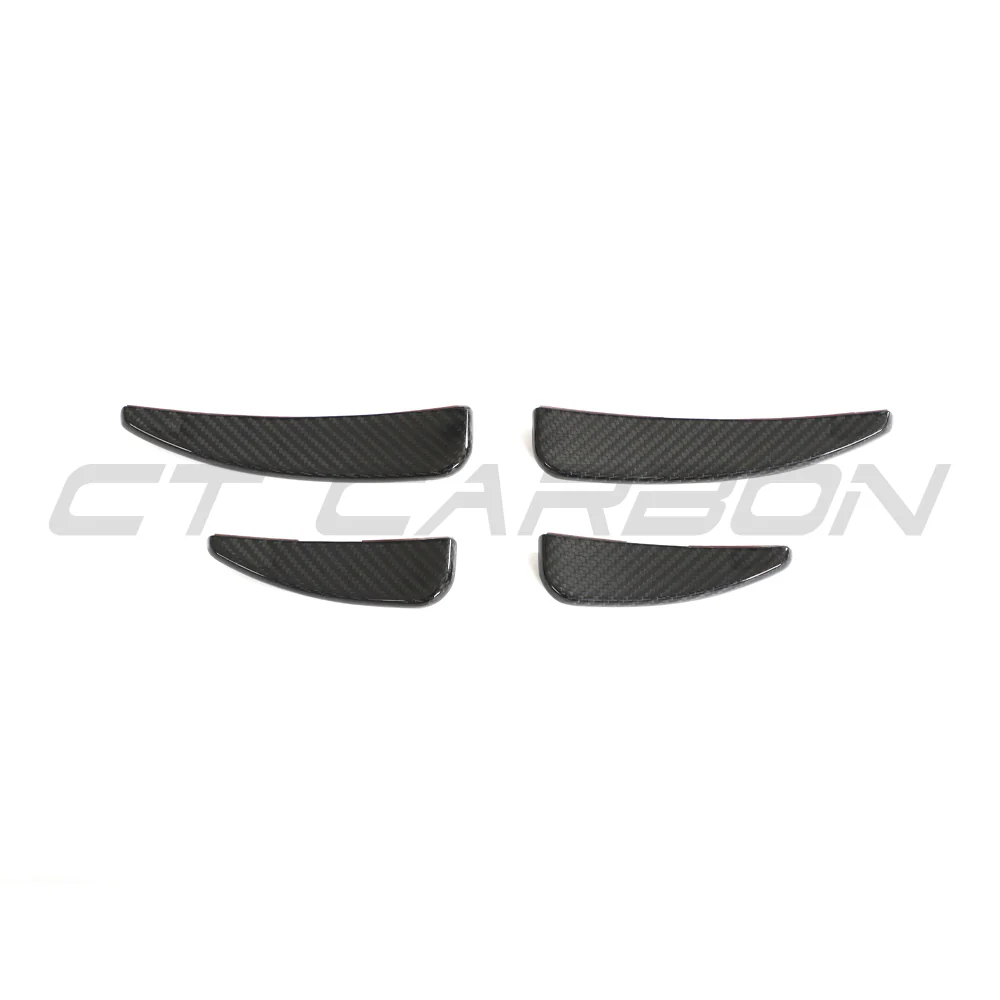 AUDI R8 V10 GEN 2.5 2020-2023 CARBON FIBRE FRONT CANARDS - Image 2