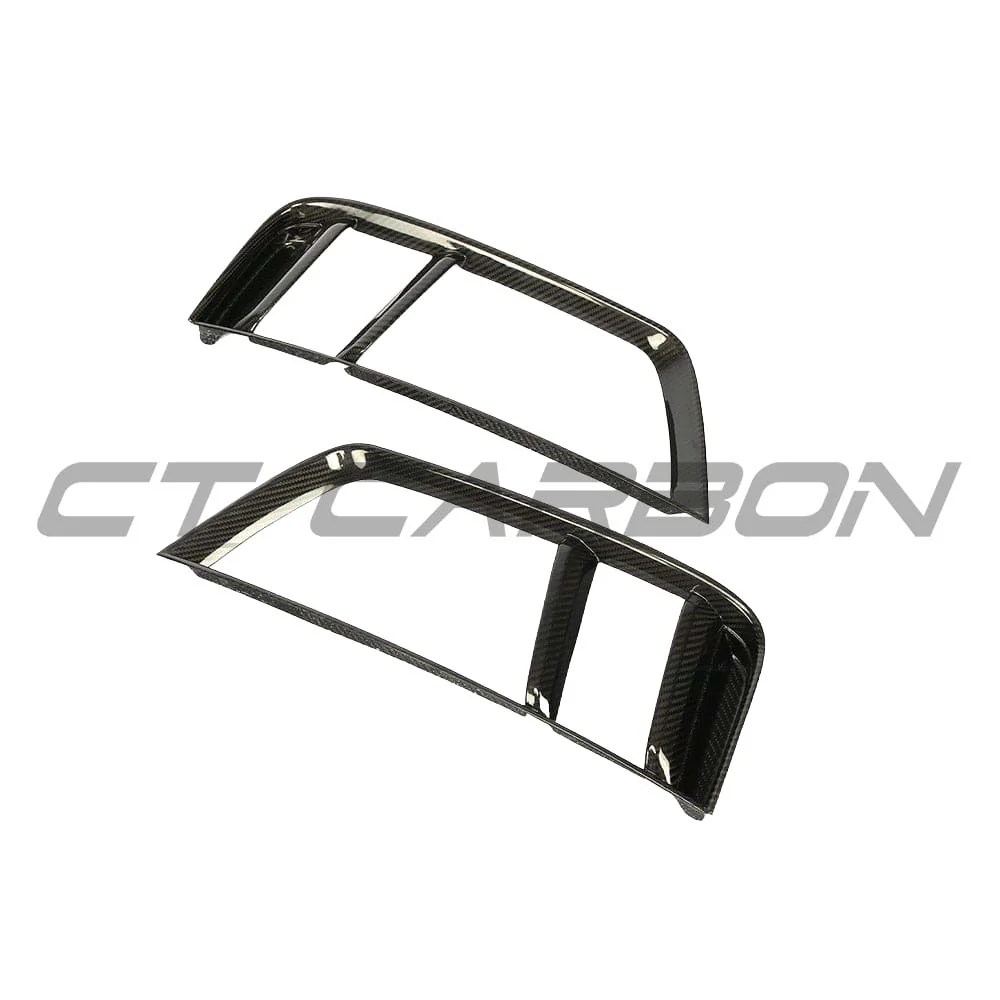 AUDI R8 V10 GEN 2 CARBON FIBRE REAR SIDE GRILLES - Image 3