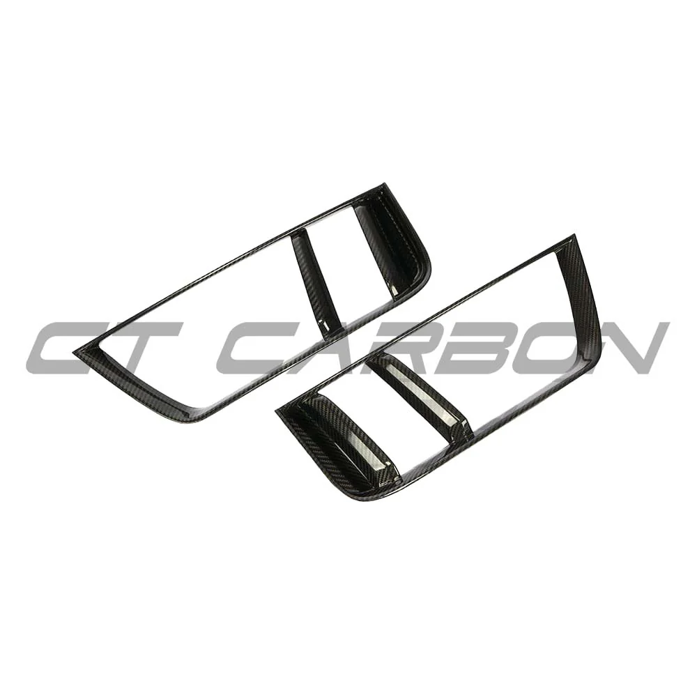 AUDI R8 V10 GEN 2 CARBON FIBRE REAR SIDE GRILLES - Image 4