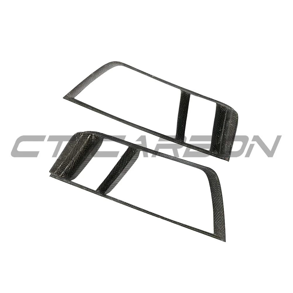 AUDI R8 V10 GEN 2 CARBON FIBRE REAR SIDE GRILLES - Image 7