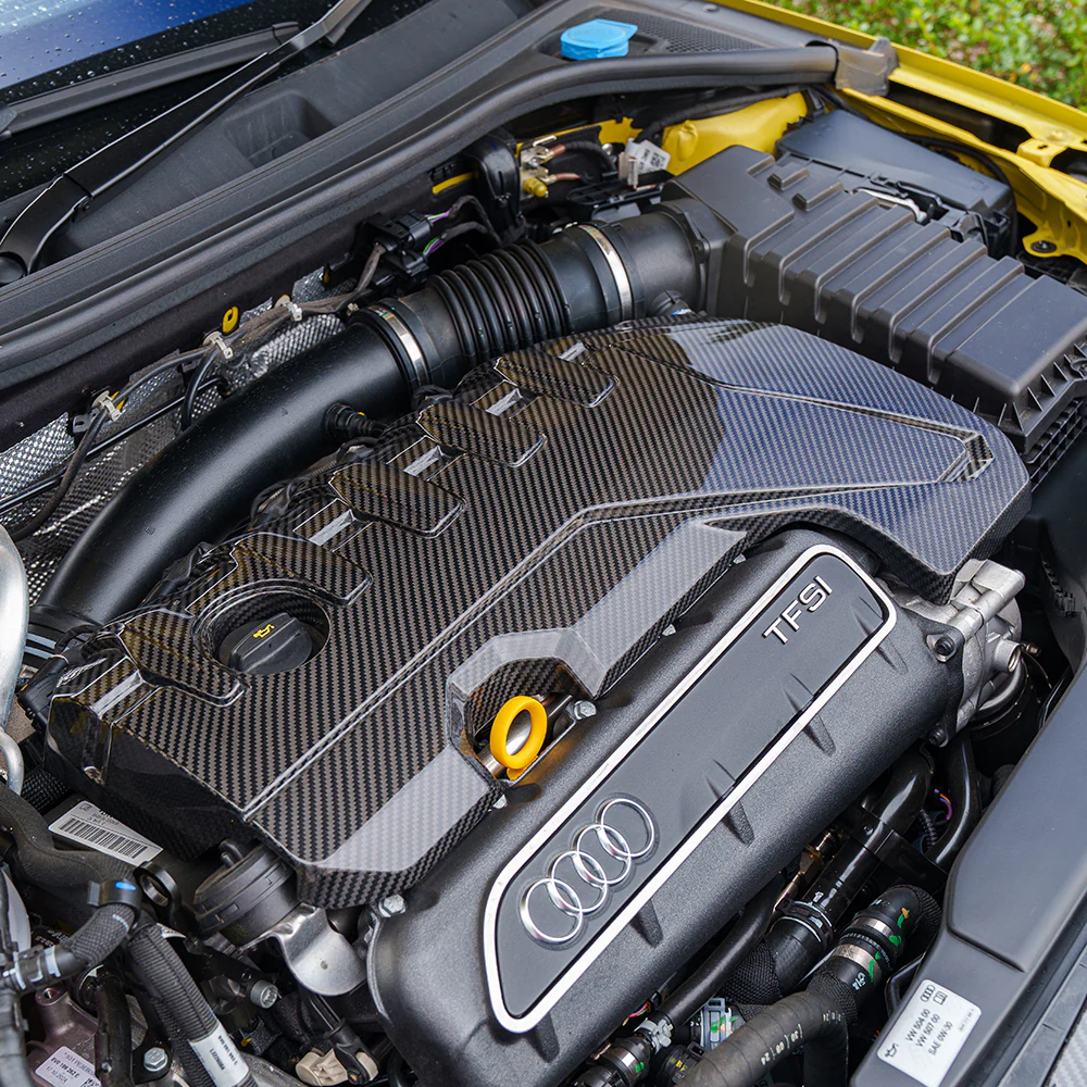 AUDI RS3 8Y 2020+ CARBON FIBRE ENGINE COVER KIT - Image 7