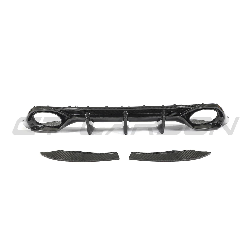 AUDI RS3 8Y 2022-2024 SPORTBACK CARBON FIBRE DIFFUSER - V1 - CT DESIGN - Image 6