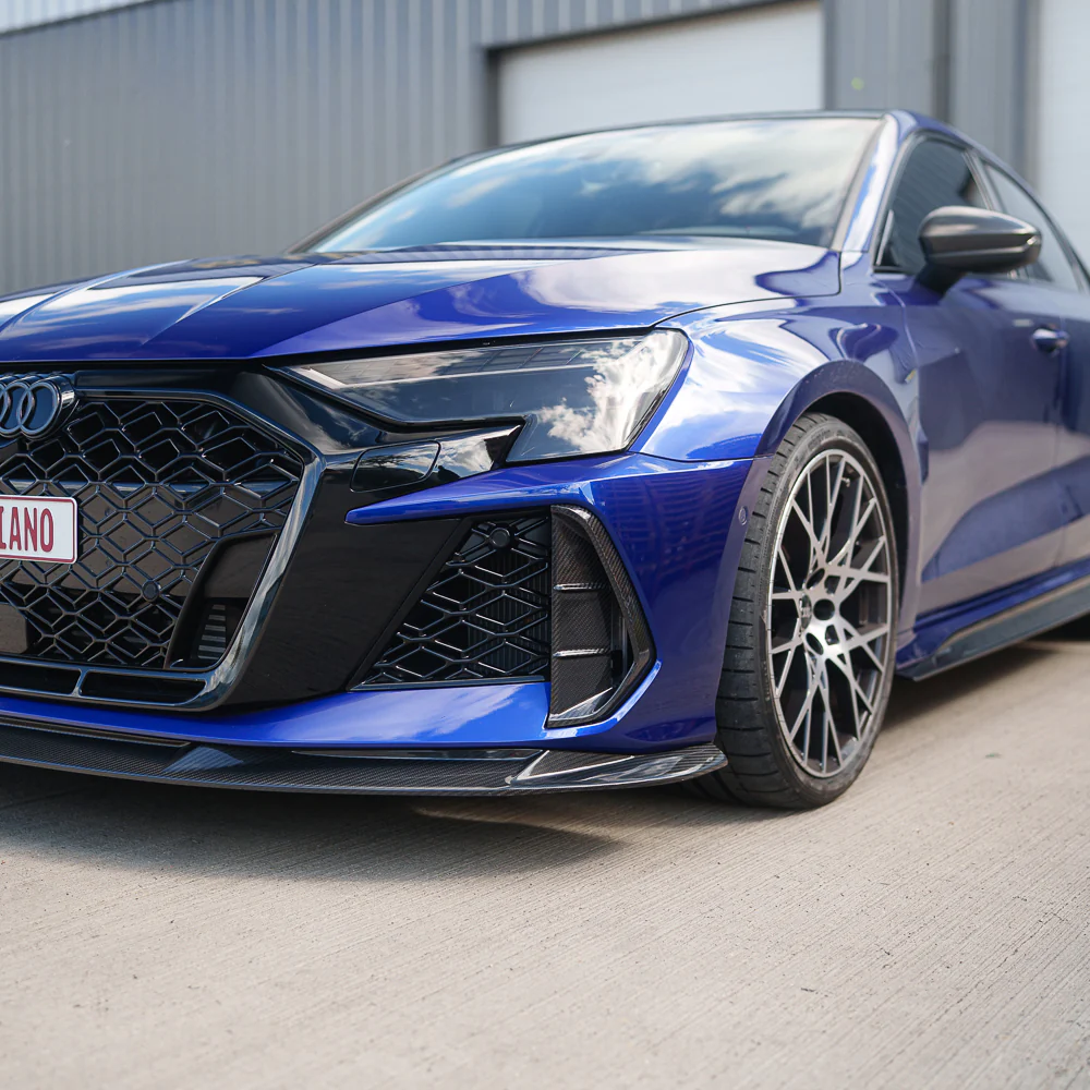 AUDI RS3 8Y 2025+ CARBON FIBRE FRONT BUMPER VENTS- CT DESIGN - Image 3