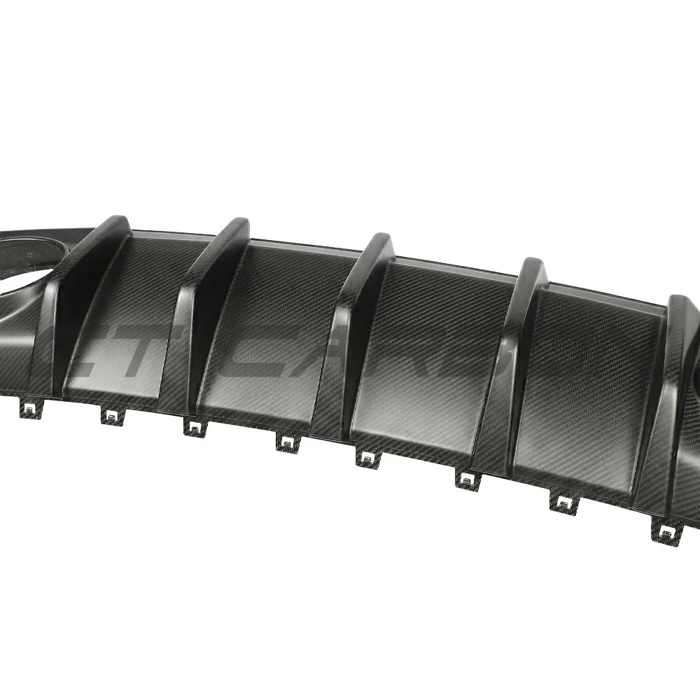 AUDI RS3 8Y 2025+ SALOON MATTE CARBON FIBRE DIFFUSER - V1 - CT DESIGN - Image 5