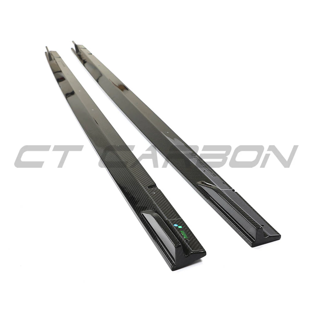 AUDI RS3 8Y 2022+ CARBON FIBRE SIDE SKIRTS V1 - CT DESIGN - Image 11