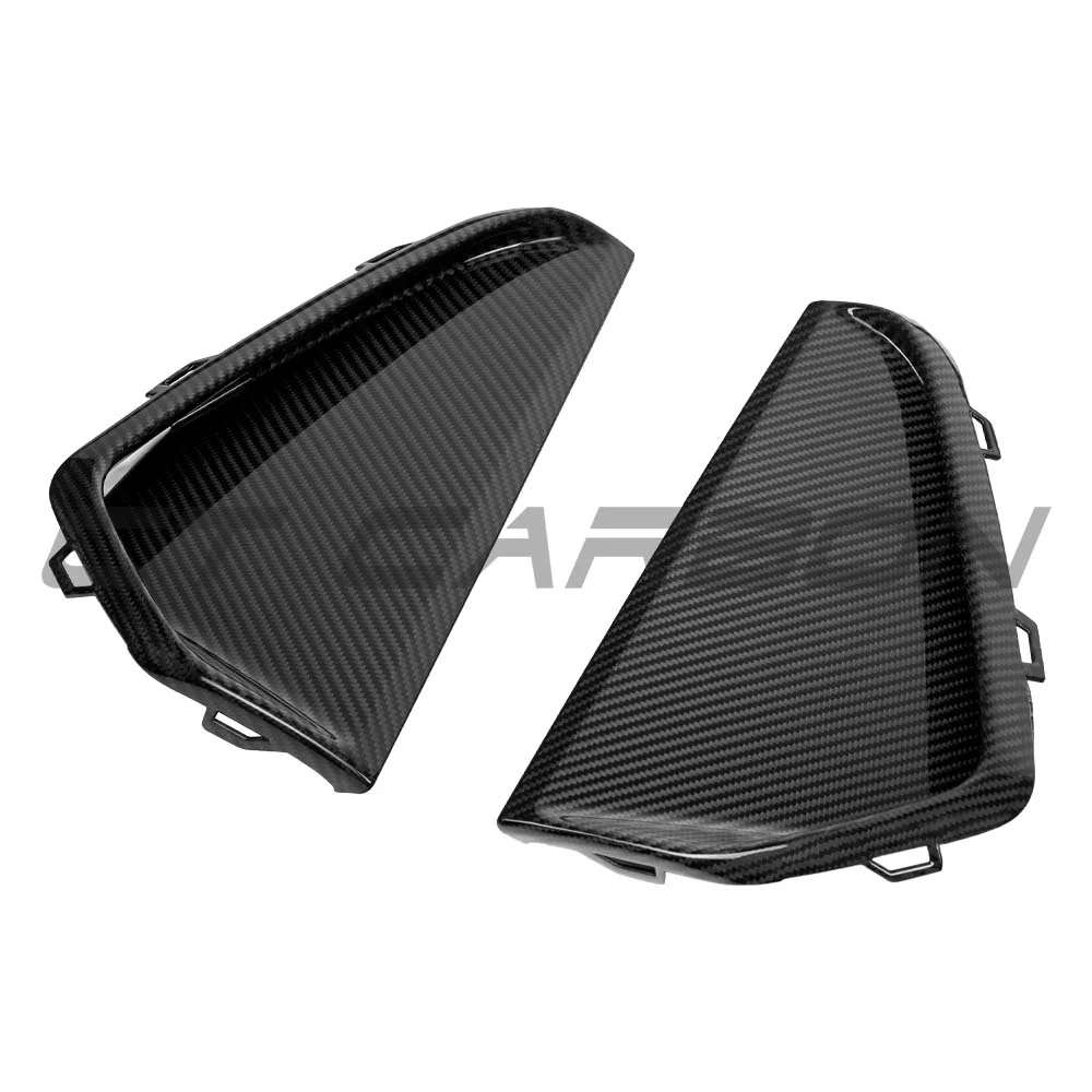 AUDI RS3 8Y FACELIFT 2024+ CARBON FIBRE FRONT BUMPER VENTS - Image 2