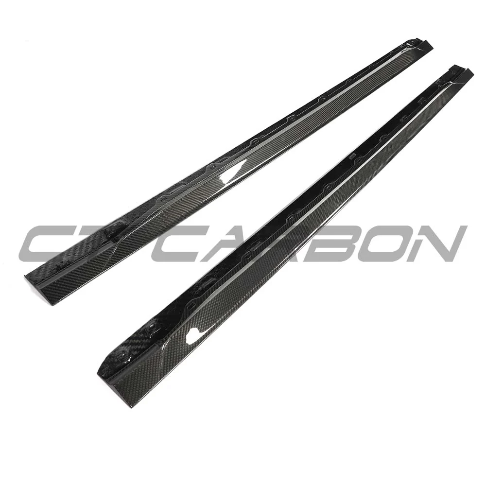 AUDI RS3 8Y 2022+ CARBON FIBRE SIDE SKIRTS - CT DESIGN V2 - Image 6