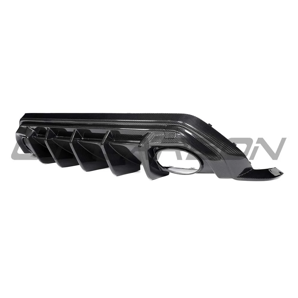 AUDI RS3 8Y SPORTBACK 2025+ CARBON FIBRE REAR DIFFUSER - V1 - CT DESIGN - Image 4
