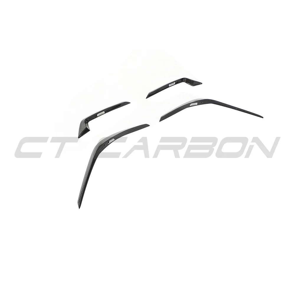 AUDI RS4 B9.5 CARBON FIBRE FRONT CANARDS- CT DESIGN - Image 12