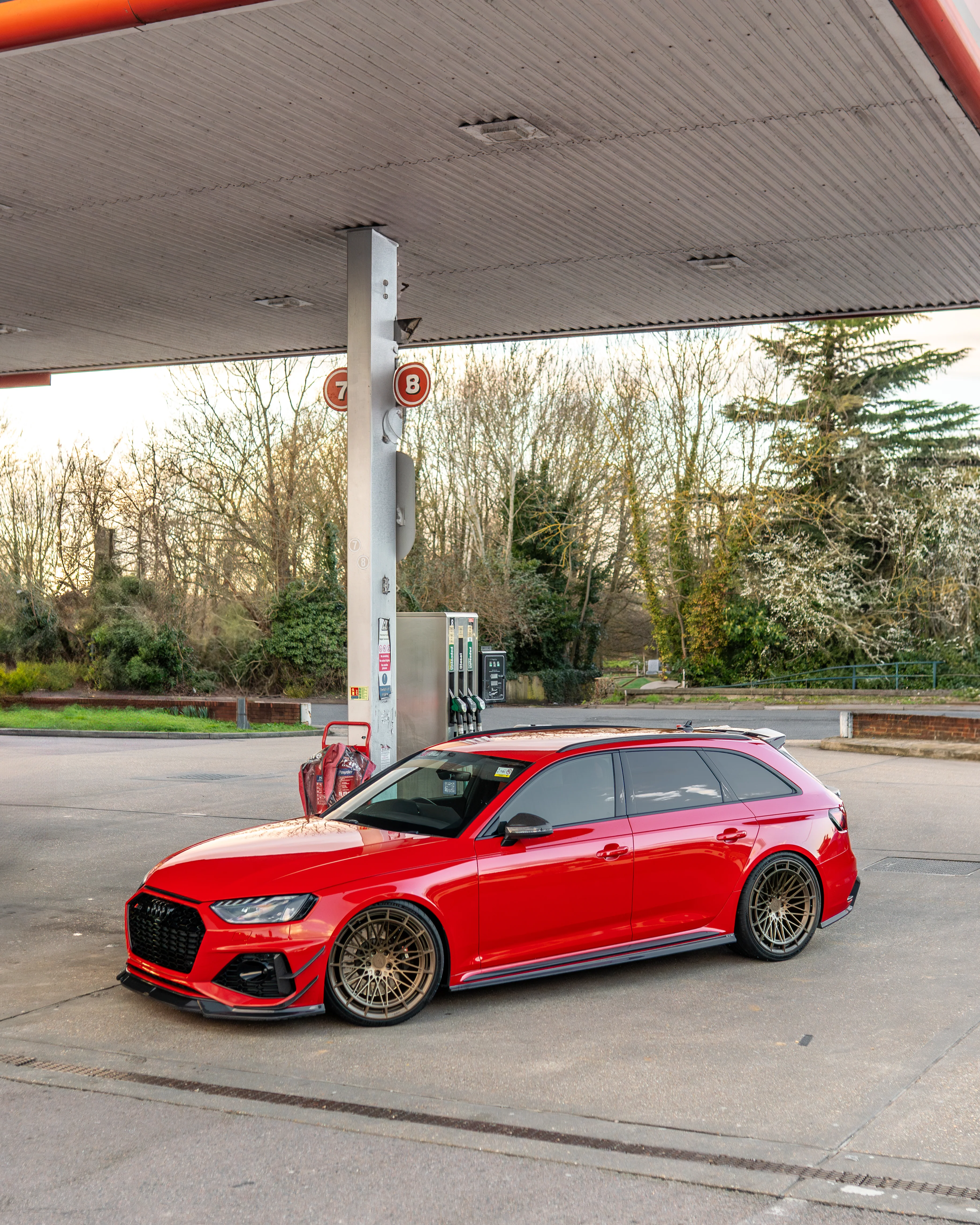 AUDI RS4 B9.5 CARBON FIBRE SIDE SKIRTS - CT DESIGN - Image 8