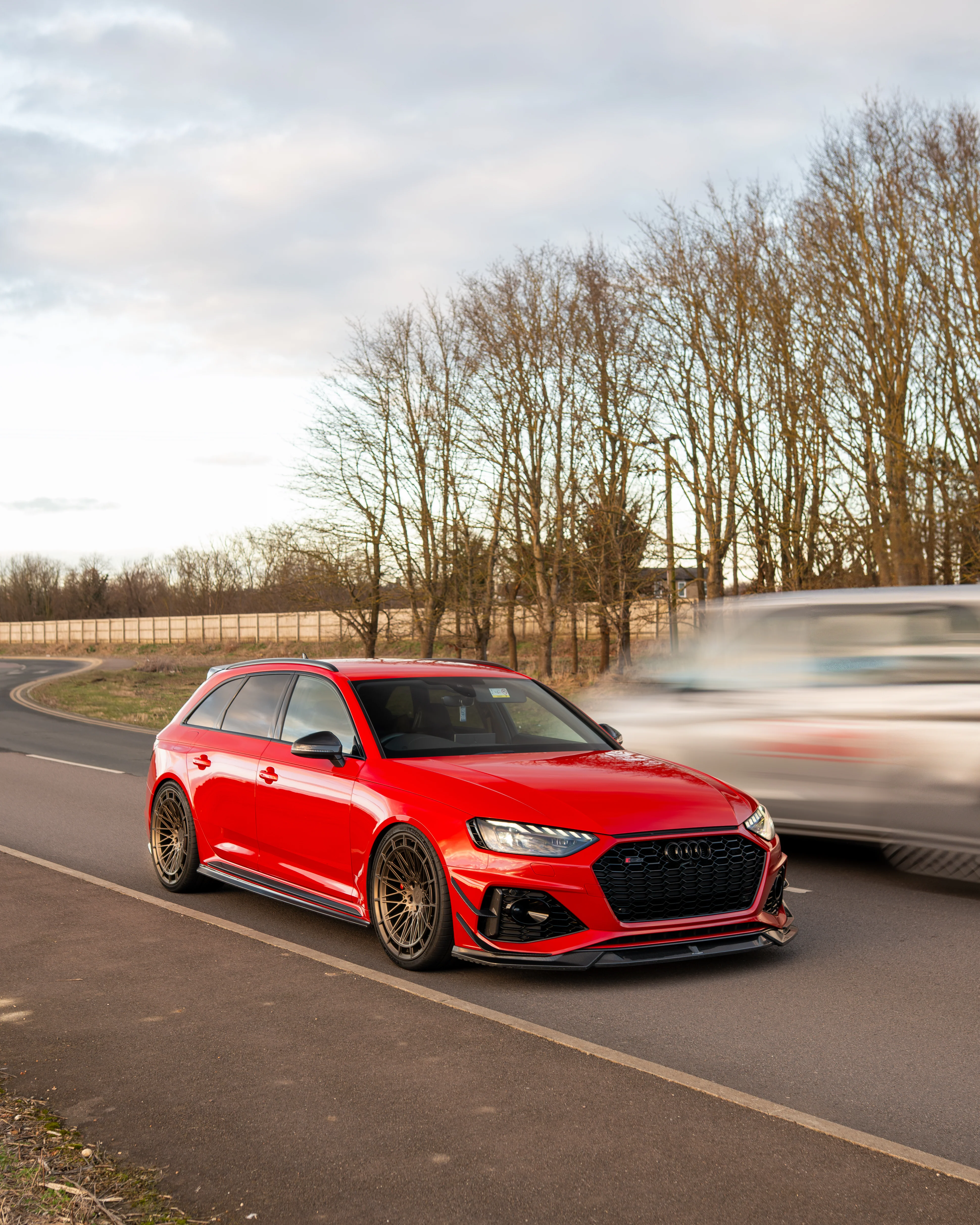 AUDI RS4 B9.5 CARBON FIBRE SPLITTER - CT DESIGN - Image 7