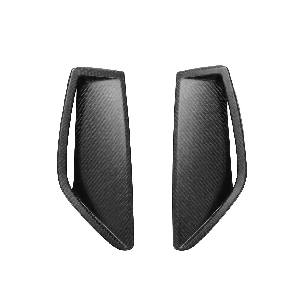 AUDI RS6/RS7 C8 2019+ AVANT MATTE CARBON FIBRE FRONT BUMPER VENT TRIM
