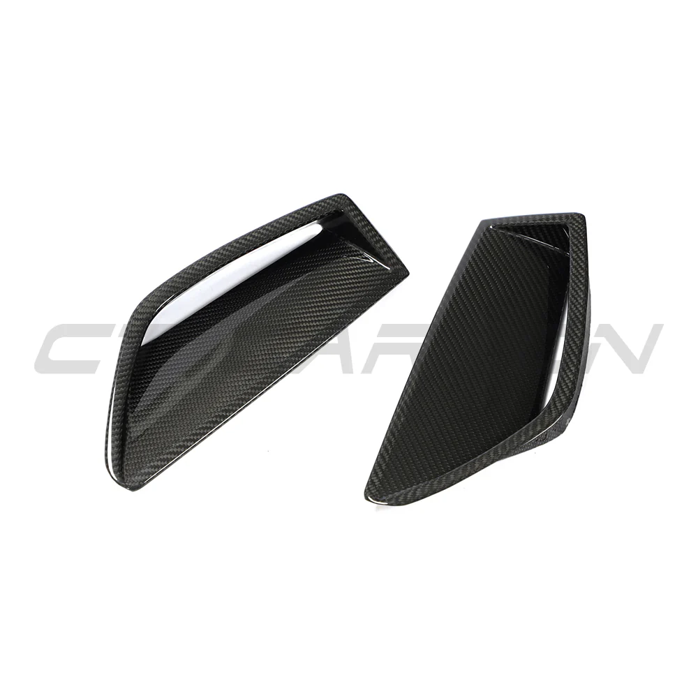 AUDI RS6/RS7 C8 AVANT 2019+ CARBON FIBRE FRONT BUMPER VENT TRIM - Image 9