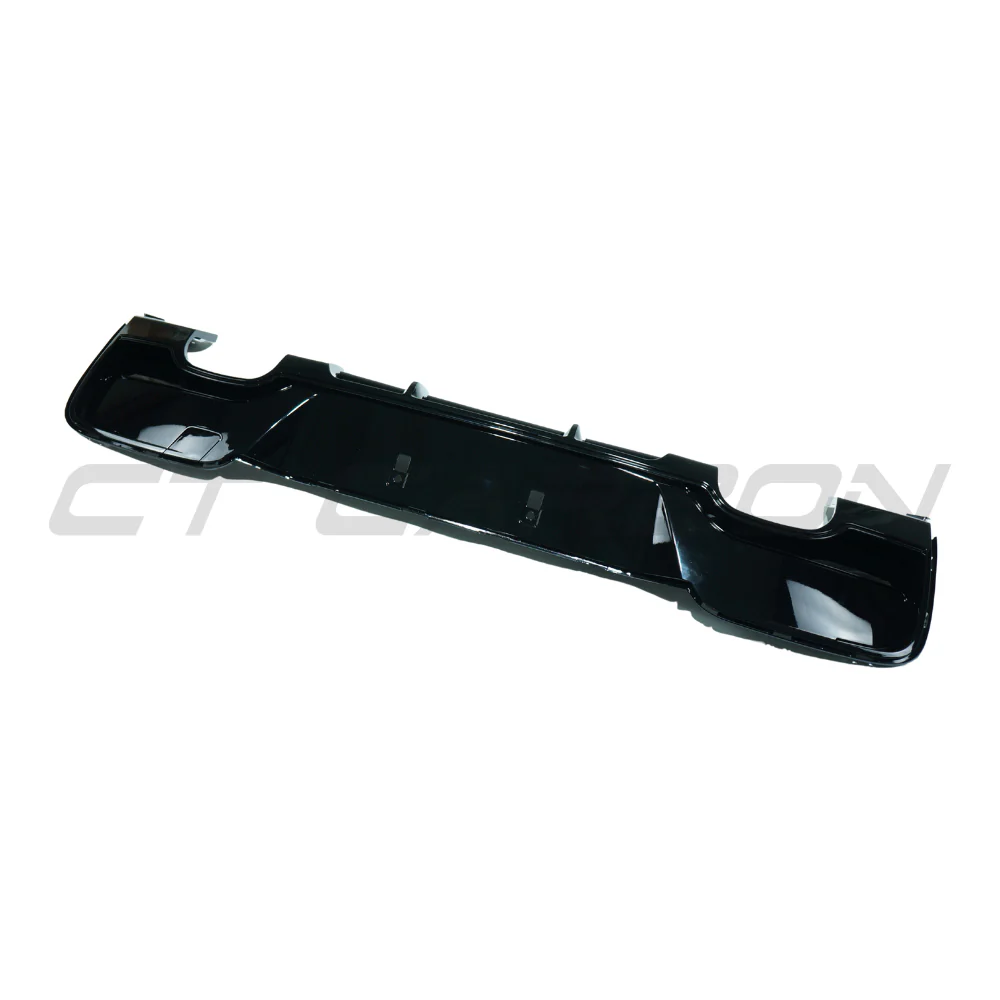 BMW 1 SERIES F20/F21 2012-2014 PRE-LCI GLOSS BLACK DIFFUSER - QUAD TIP - Image 4