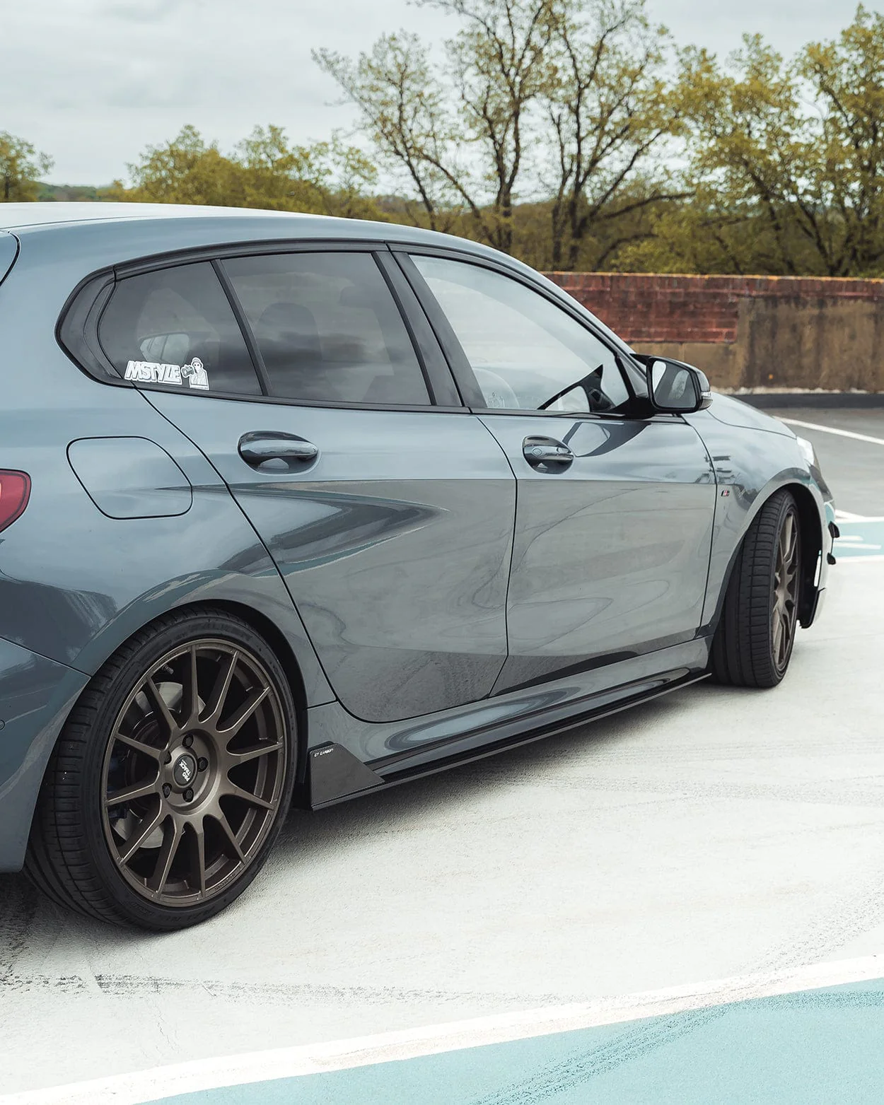 BMW 1 SERIES F40 CARBON FIBRE SIDE SKIRTS - CT DESIGN - Image 6