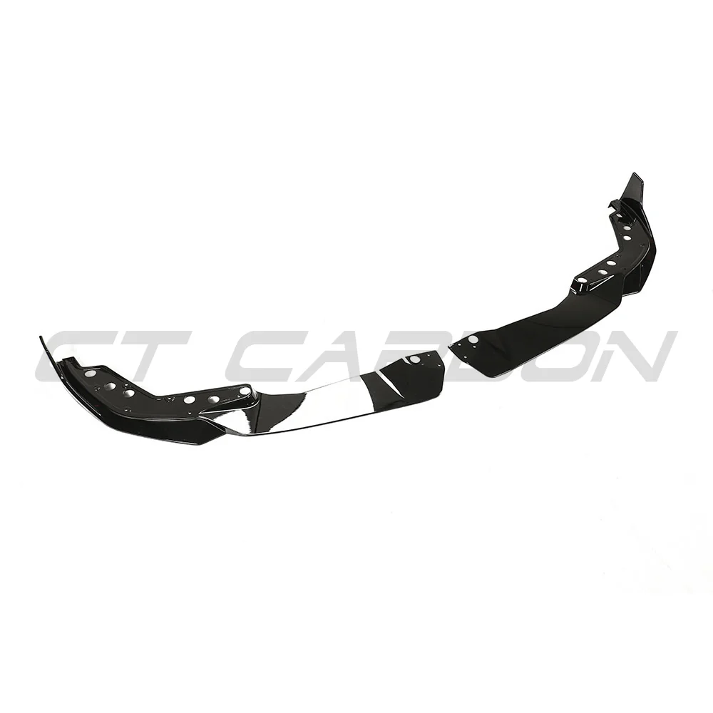 BMW 3 SERIES 2022+ G20/G21 GLOSS BLACK LCI SPLITTER - V1 - Image 2