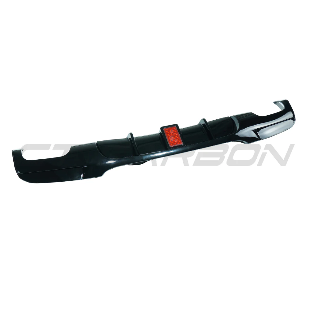 BMW 3 SERIES E90/E91 2005-2011 GLOSS BLACK LED DIFFUSER - QUAD TIP - Image 3