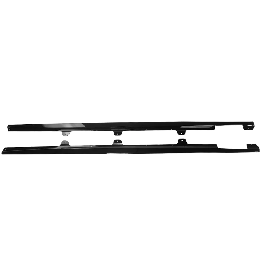 BMW 3 SERIES G20/G21 2018+ FULL LENGTH GLOSS BLACK SIDE SKIRTS - V2