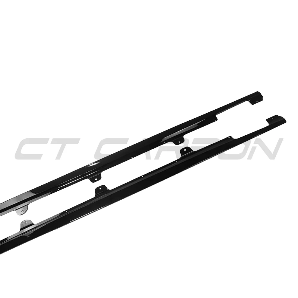 BMW 3 SERIES G20/G21 2018+ FULL LENGTH GLOSS BLACK SIDE SKIRTS - V2 - Image 4