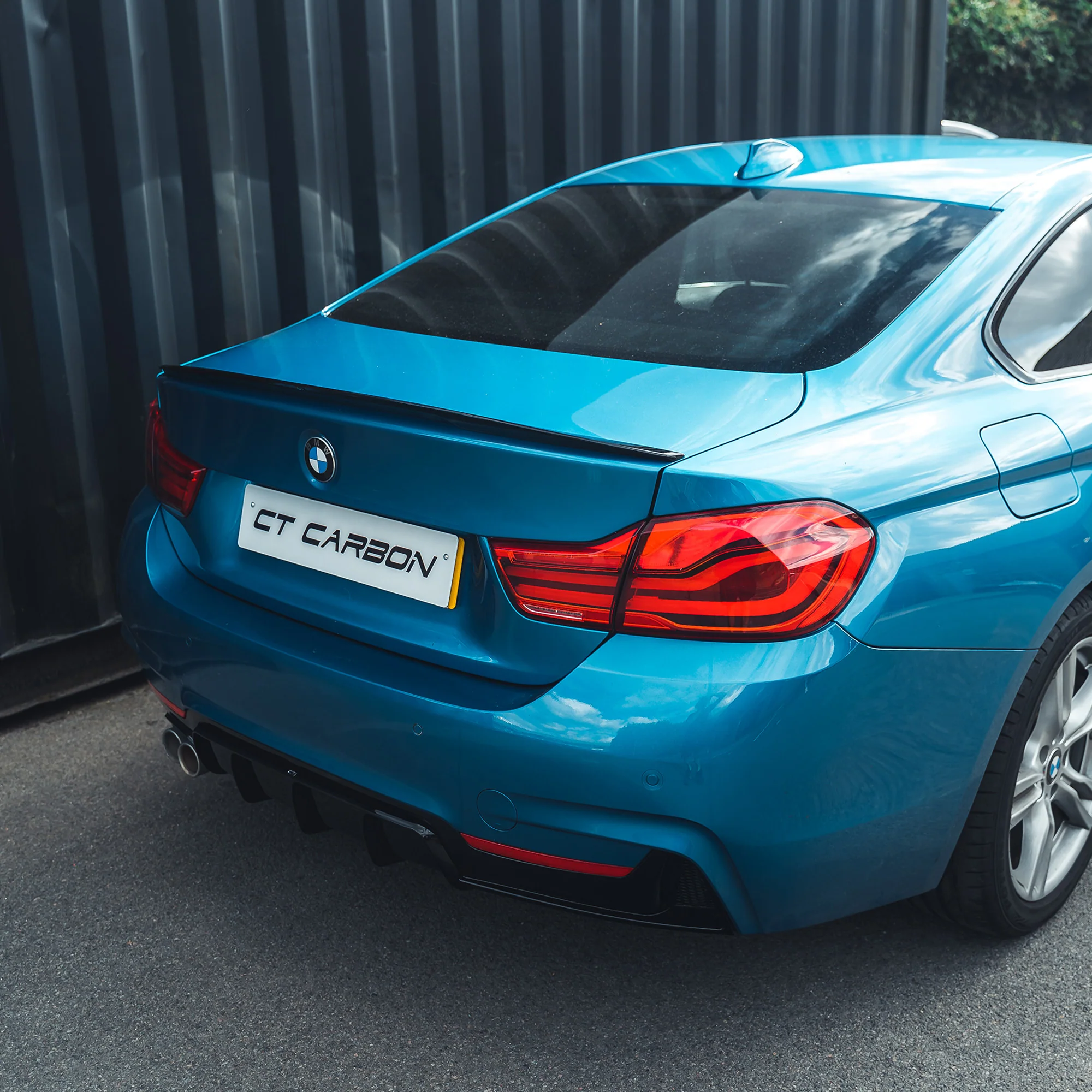 BMW 4 SERIES 2013-2020 F32 GLOSS BLACK FULL KIT (TWIN EXHAUST) - V2 - Image 6