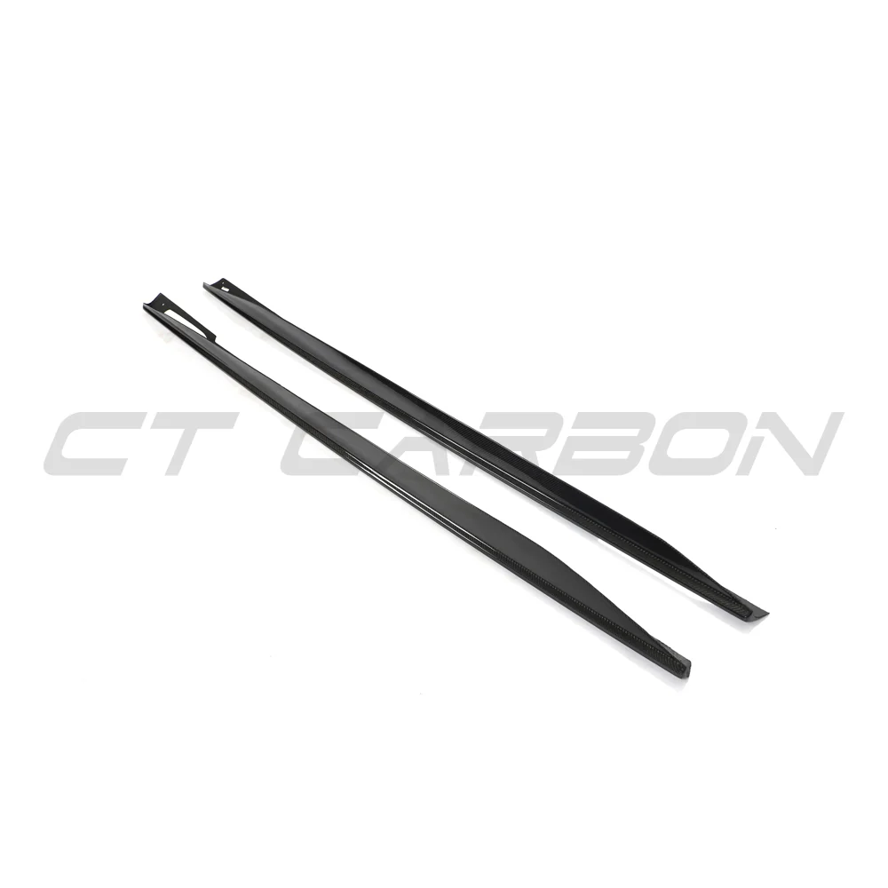 BMW 4 SERIES 2020+ G26 & i4 CARBON FIBRE SIDE SKIRTS - Image 3