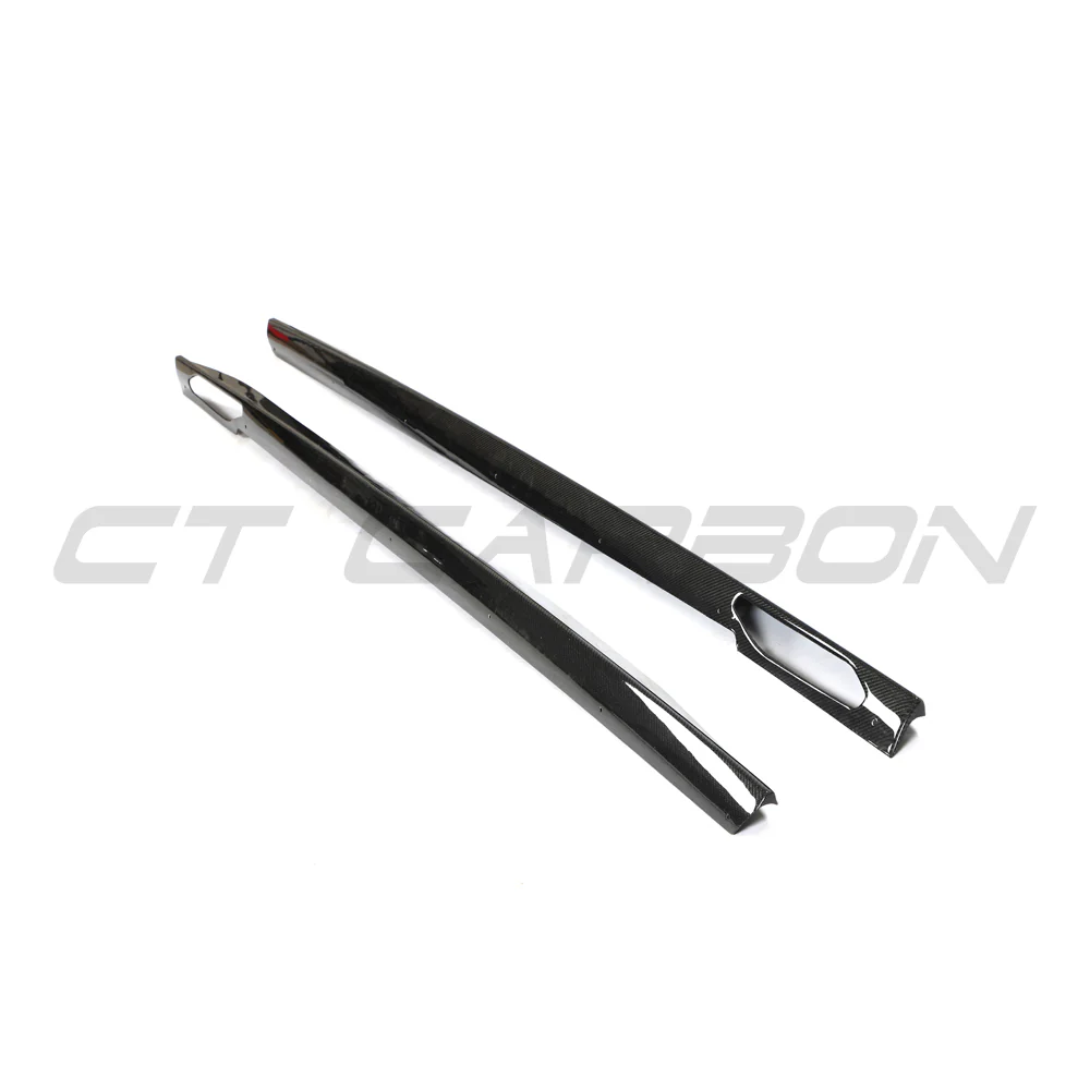 BMW 4 SERIES 2020+ G26 & i4 CARBON FIBRE SIDE SKIRTS - Image 9