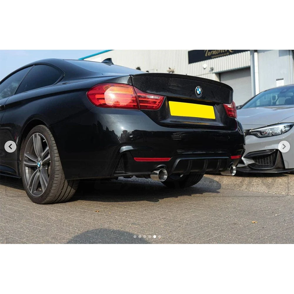 BMW 4 SERIES F33 GLOSS BLACK FULL KIT (TWIN EXHAUST) - V1 - Image 2