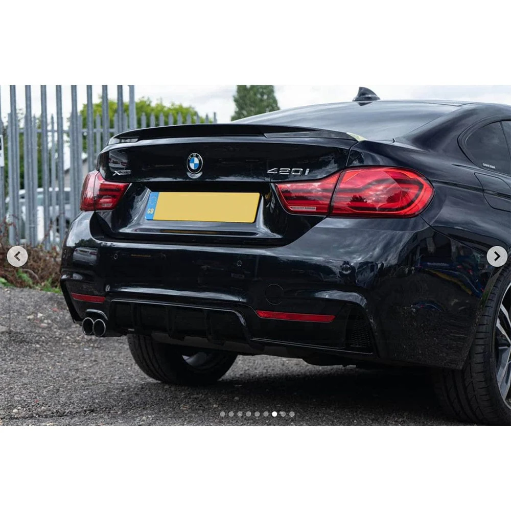 BMW 4 SERIES F36 2013-2020 GLOSS BLACK FULL KIT (TWIN EXHAUST) - V1 - Image 19
