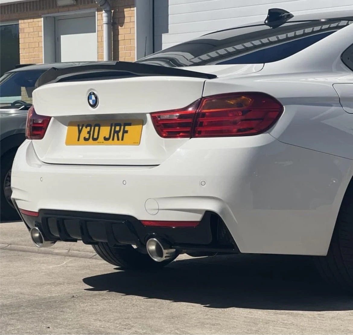BMW 4 SERIES GRAN COUPE F36 GLOSS BLACK SPOILER - V5 - Image 2