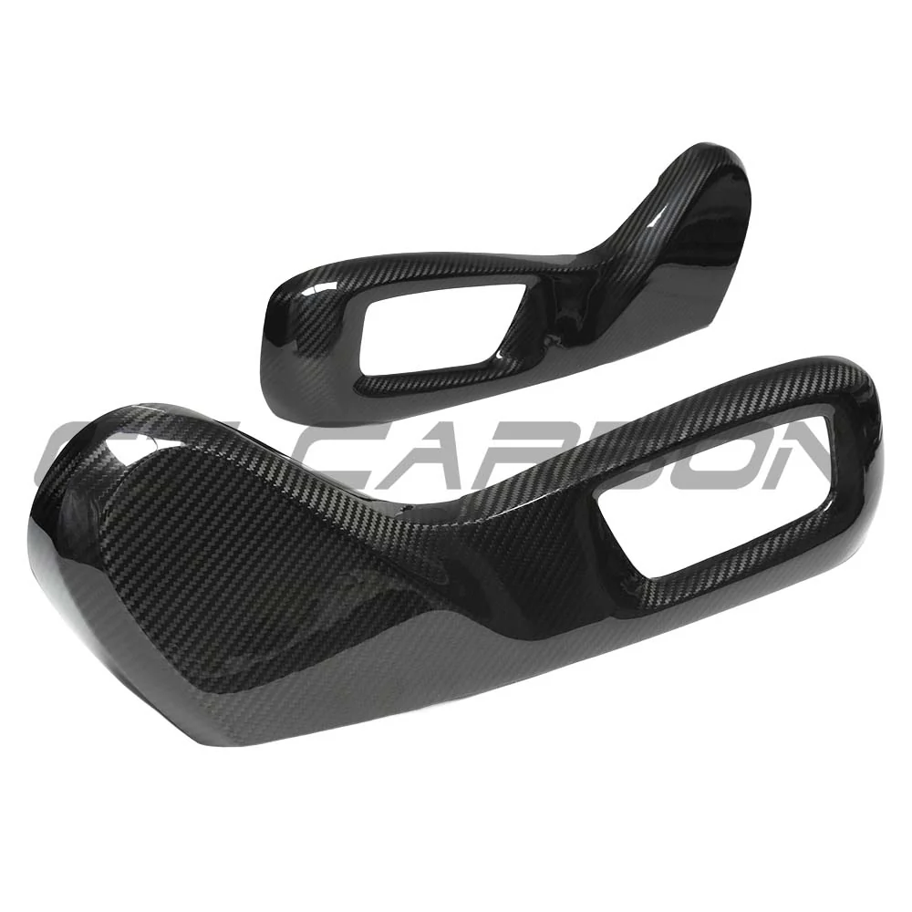 BMW 5/6/7/8 SERIES X5 X6 M5 M8 2016+ CARBON FIBRE SEAT CONTROL COVER - Image 3