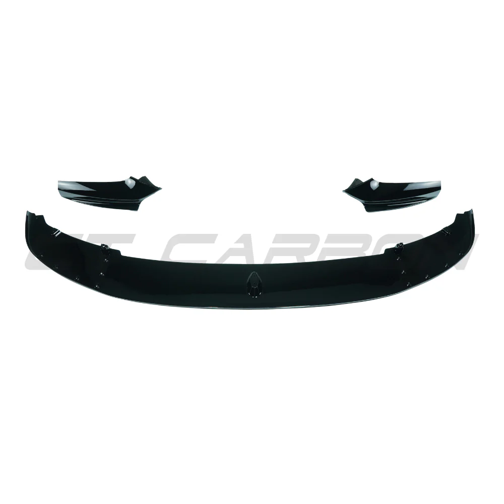BMW 5 SERIES F10/F11 2011-2017 GLOSS BLACK SPLITTER - V1 - Image 4