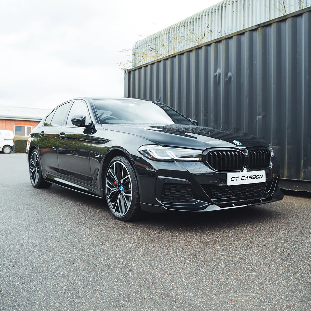 BMW 5 SERIES G30/G31 LCI GLOSS BLACK SPLITTER - V2 - Image 3