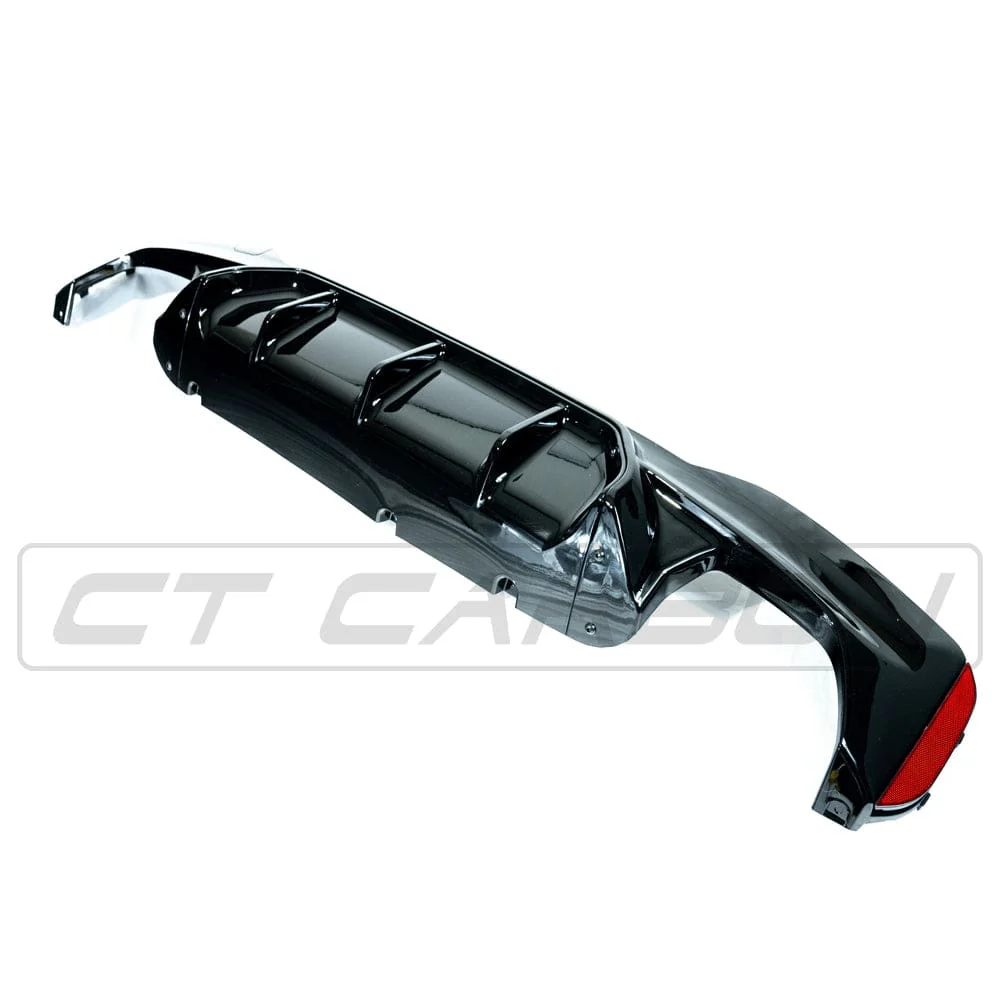 BMW 5 SERIES G30/G31 PRE LCI GLOSS BLACK DIFFUSER - V2 - Image 6