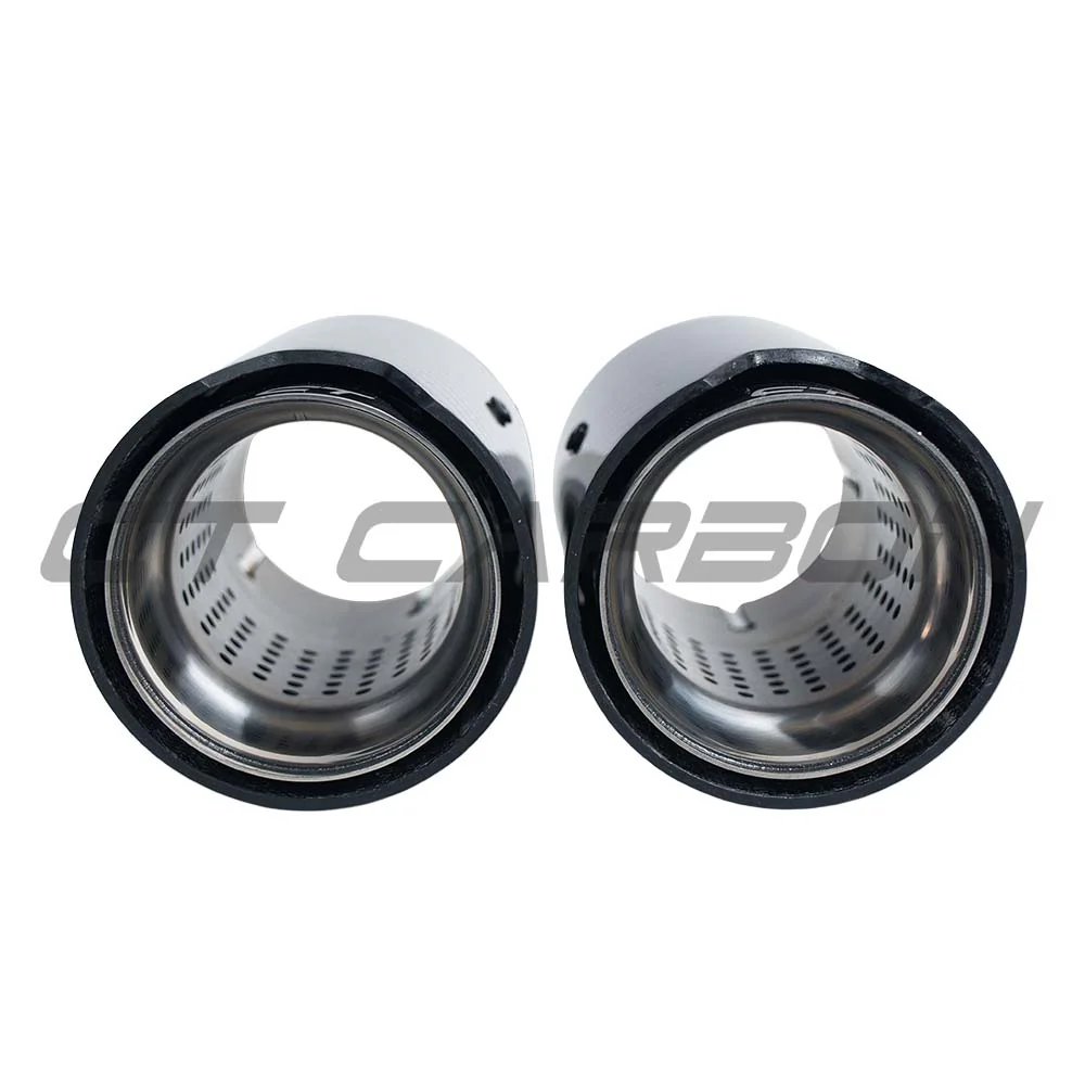 BMW CARBON EXHAUST TIPS 135i/140i/235i/240i/335i/340i/435i/440i - CHROME (SET OF 2) - Image 4