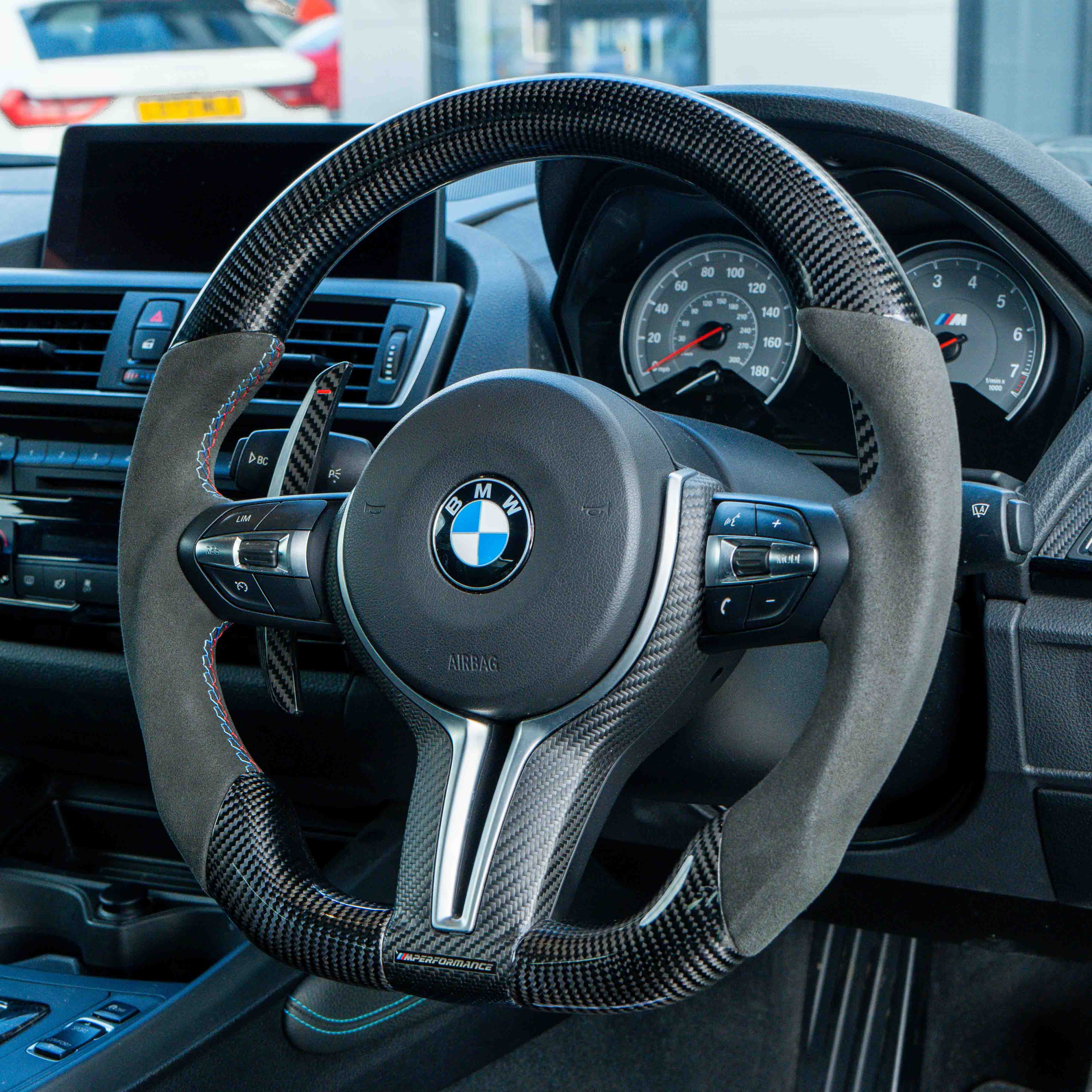 BMW CARBON FIBRE MAGNETIC SHIFTER PADDLES - Image 3